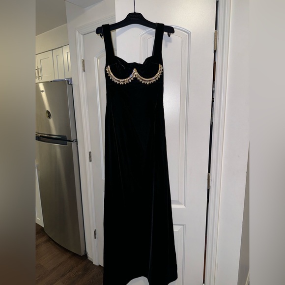 Giambattista Valli's black embellished gown Size 0 - Picture 4 of 6